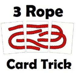 3 ROPE CARD TRICK