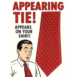 APPEARING NECK TIE