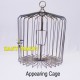 APPEARING BIRD CAGE SMALL - STEEL APPEARING BIRD CAGE SMALL - STEEL