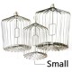 APPEARING BIRD CAGE SMALL - STEEL APPEARING BIRD CAGE SMALL - STEEL