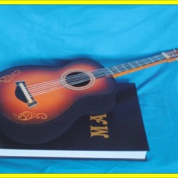 APPEARING GUITAR FROM BOOK