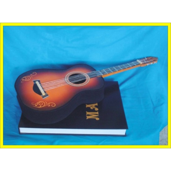 APPEARING GUITAR FROM BOOK