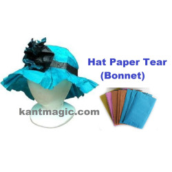 Bonnet Hat Paper Tear # 12
