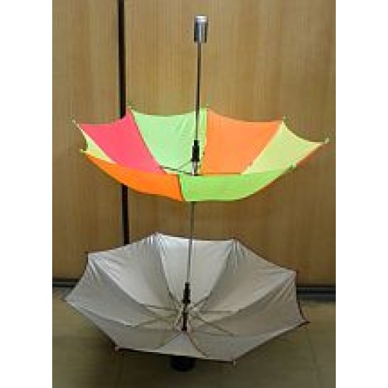 CANE TO TWIN PARASOL STAND