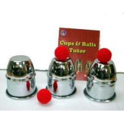 Cups & Balls Aluminium – Small (2.75 x 3 Inch)