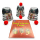 Cups & Balls – Small – Stainless Steel (2.55″ D X 3.1″H)