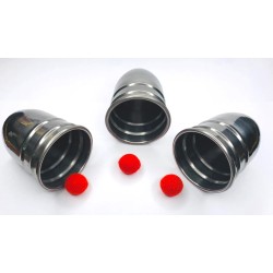 Cups & Balls – Small – Stainless Steel (2.55″ D X 3.1″H)