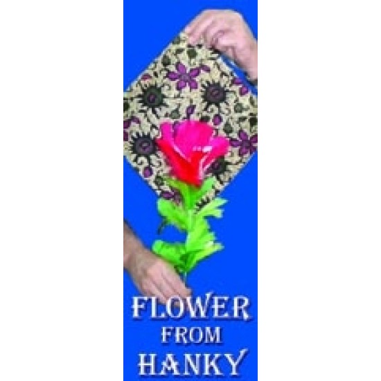 FLOWER FROM HANDKERCHIEF