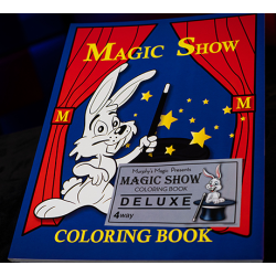 MAGIC SHOW Coloring Book DELUXE (4 way) by Murphy's Magic