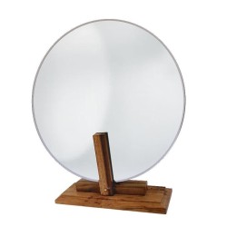 SILK THROUGH MIRROR ROUND SHAPE