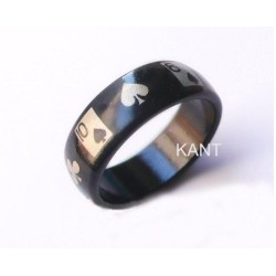 WIZARD PK RING (BLACK, 20MM, CARD PICTURE)